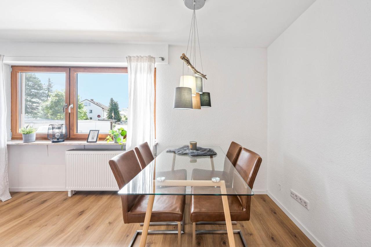 Ruhiges Und Zentrales Apartment In Huettenfeld Lampertheim Exterior foto