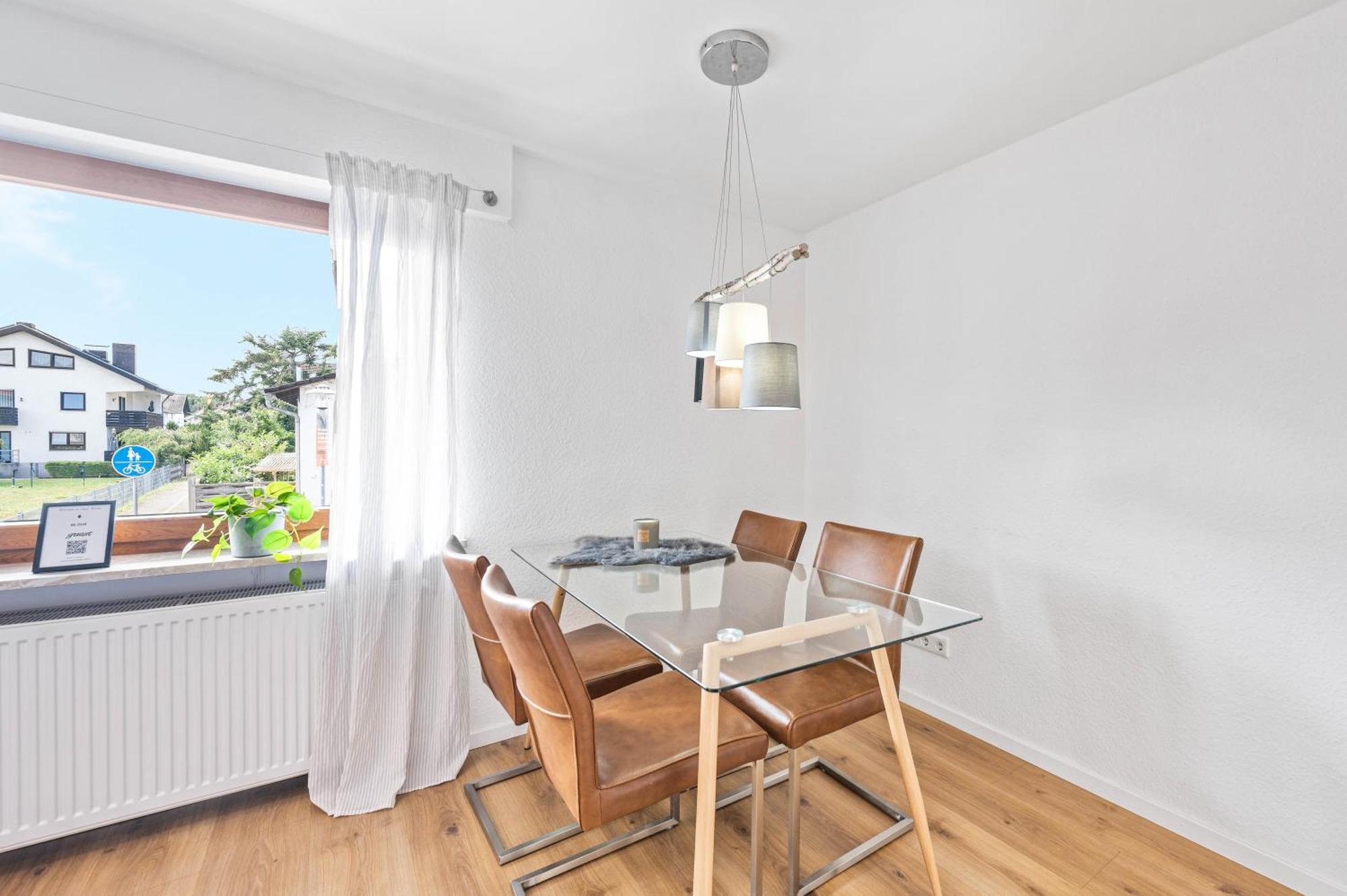 Ruhiges Und Zentrales Apartment In Huettenfeld Lampertheim Exterior foto